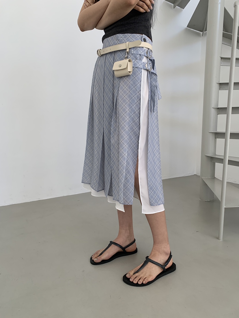 MURMUR韓國直郵實拍女士新品26夏季休閑推薦半身裙中短裙MURMUR半身裙/中短裙