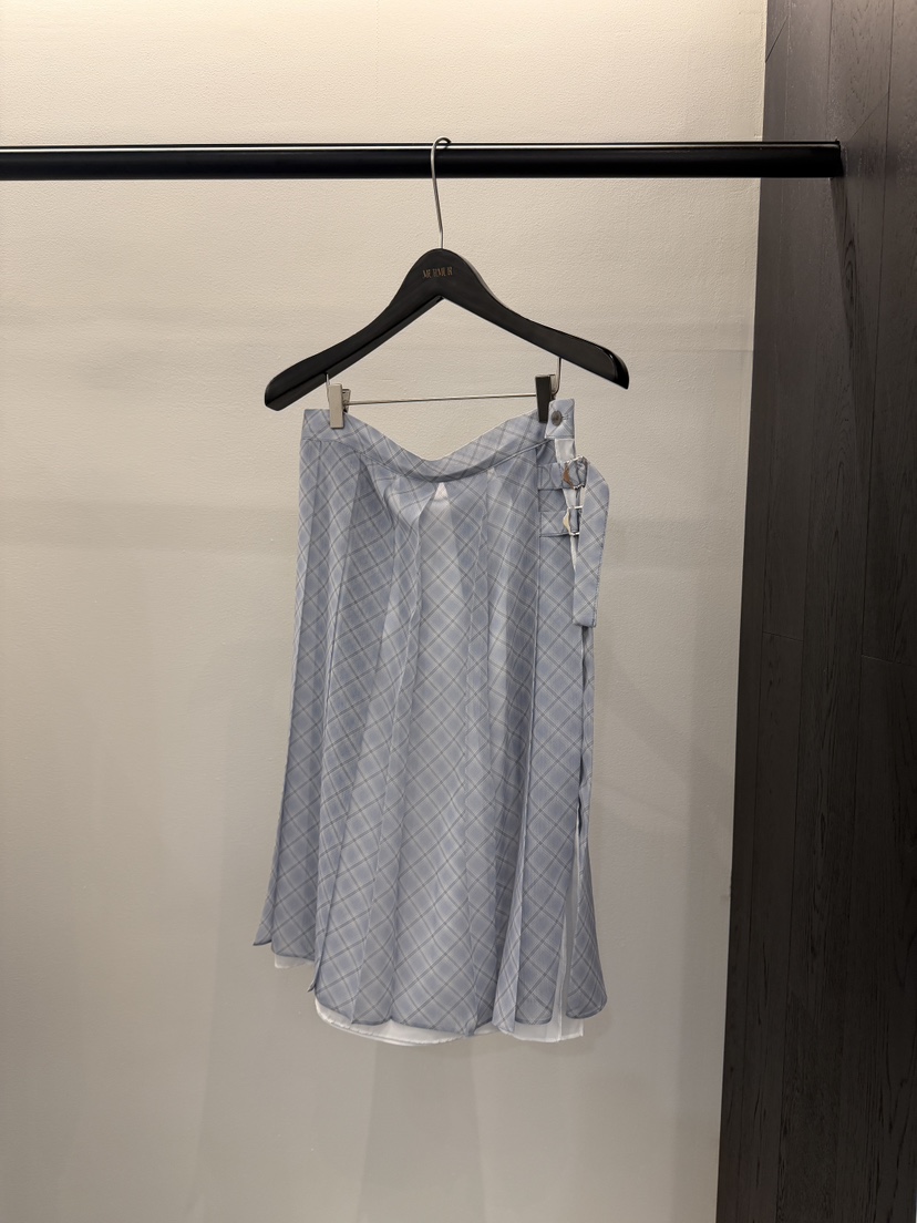 MURMUR韓國直郵實拍女士新品26夏季休閑推薦半身裙中短裙MURMUR半身裙/中短裙圖色1