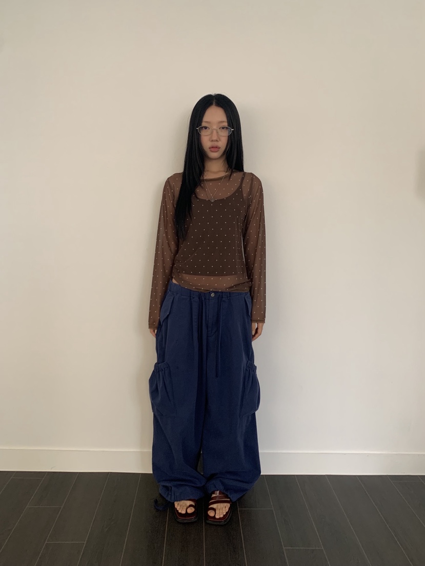 SUNDER MARKET韓國代購女士新品推薦26春夏熱賣人氣長袖T恤SUNDER MARKET長袖T恤
