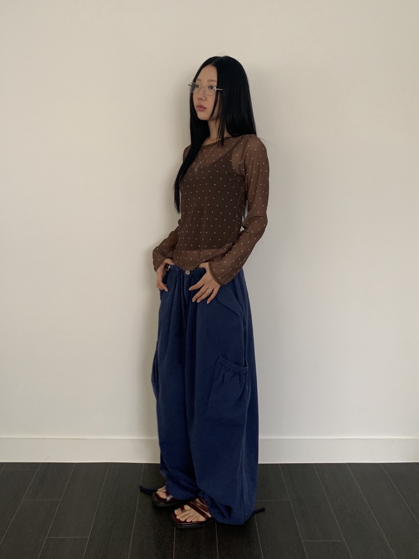 SUNDER MARKET韓國代購女士新品推薦26春夏熱賣人氣長袖T恤SUNDER MARKET長袖T恤