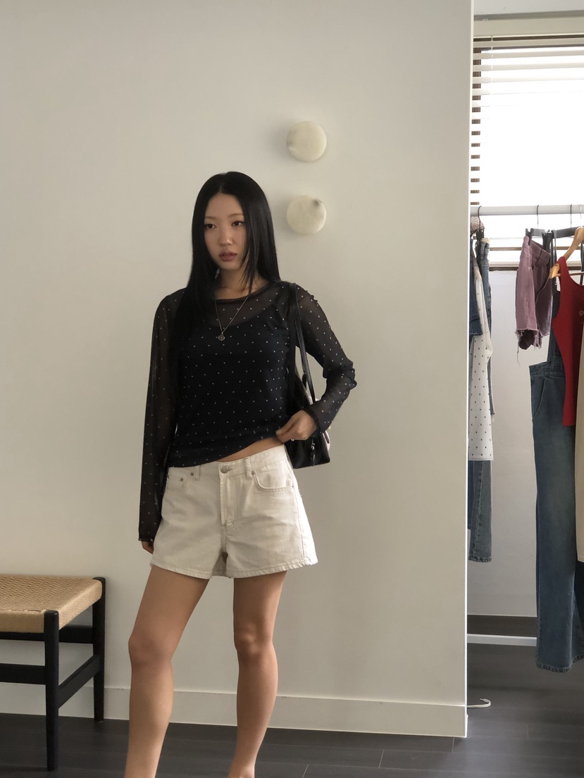 SUNDER MARKET韓國代購女士新品推薦26春夏熱賣人氣長袖T恤SUNDER MARKET長袖T恤