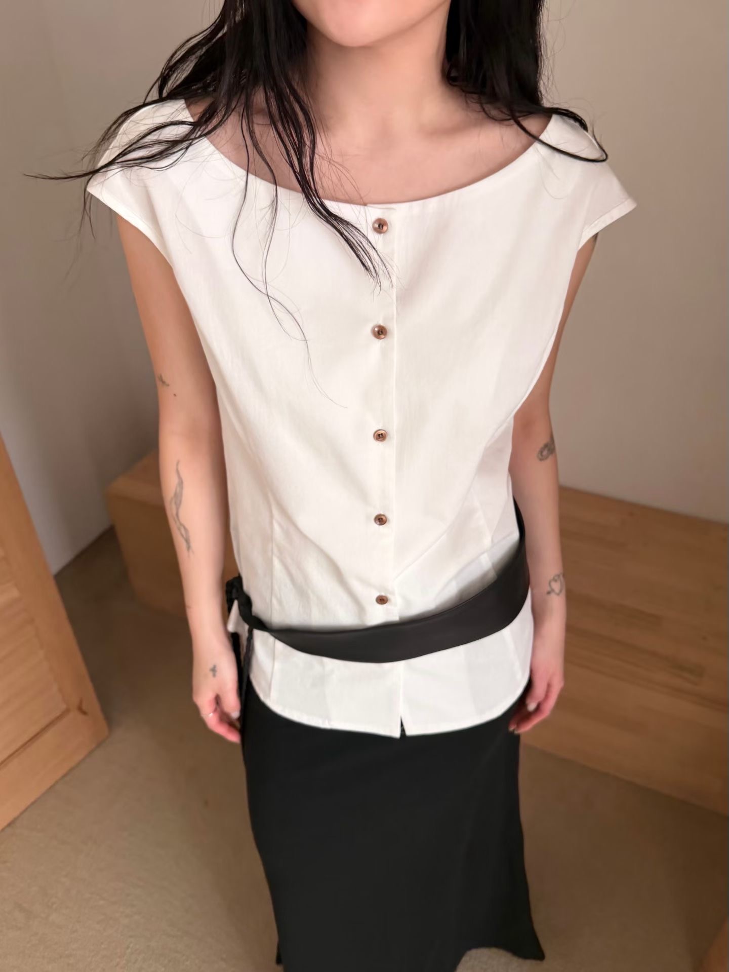 A.ME東大門實拍韓國女裝新品休閑熱賣推薦26夏季人氣T恤A.MET恤