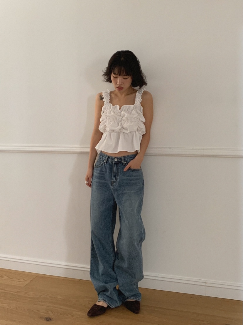 MOSMOS韓國代購女士新款休閑推薦時尚人氣26春夏吊帶背心MOSMOS吊帶/背心