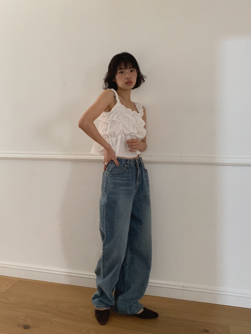 MOSMOS韓國代購女士新款休閑推薦時尚人氣26春夏吊帶背心MOSMOS吊帶/背心