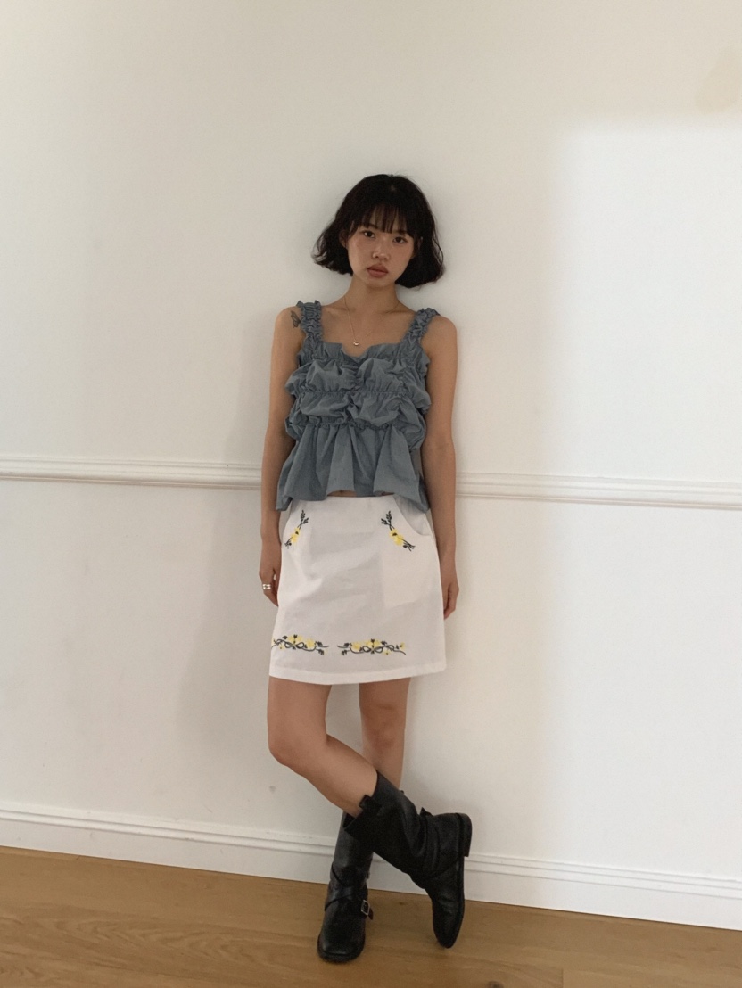 MOSMOS韓國代購女士新款休閑推薦時尚人氣26春夏吊帶背心MOSMOS吊帶/背心