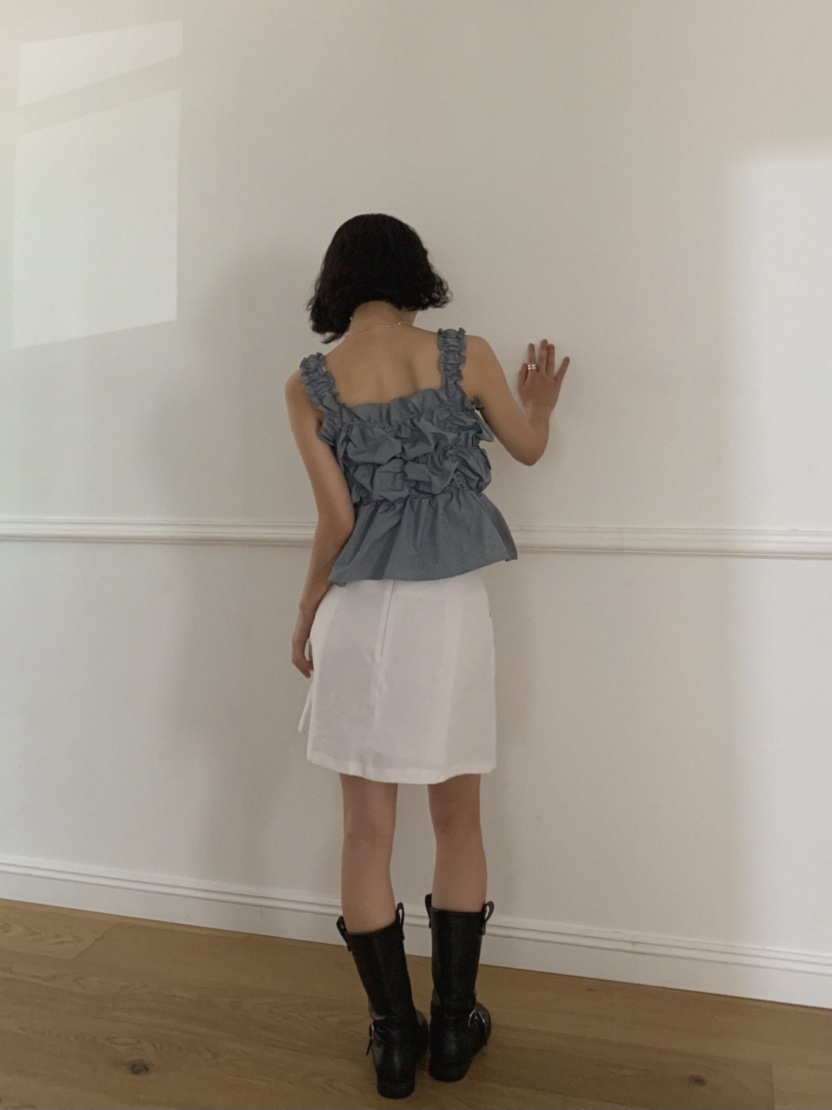 MOSMOS韓國代購女士新款休閑推薦時尚人氣26春夏吊帶背心MOSMOS吊帶/背心
