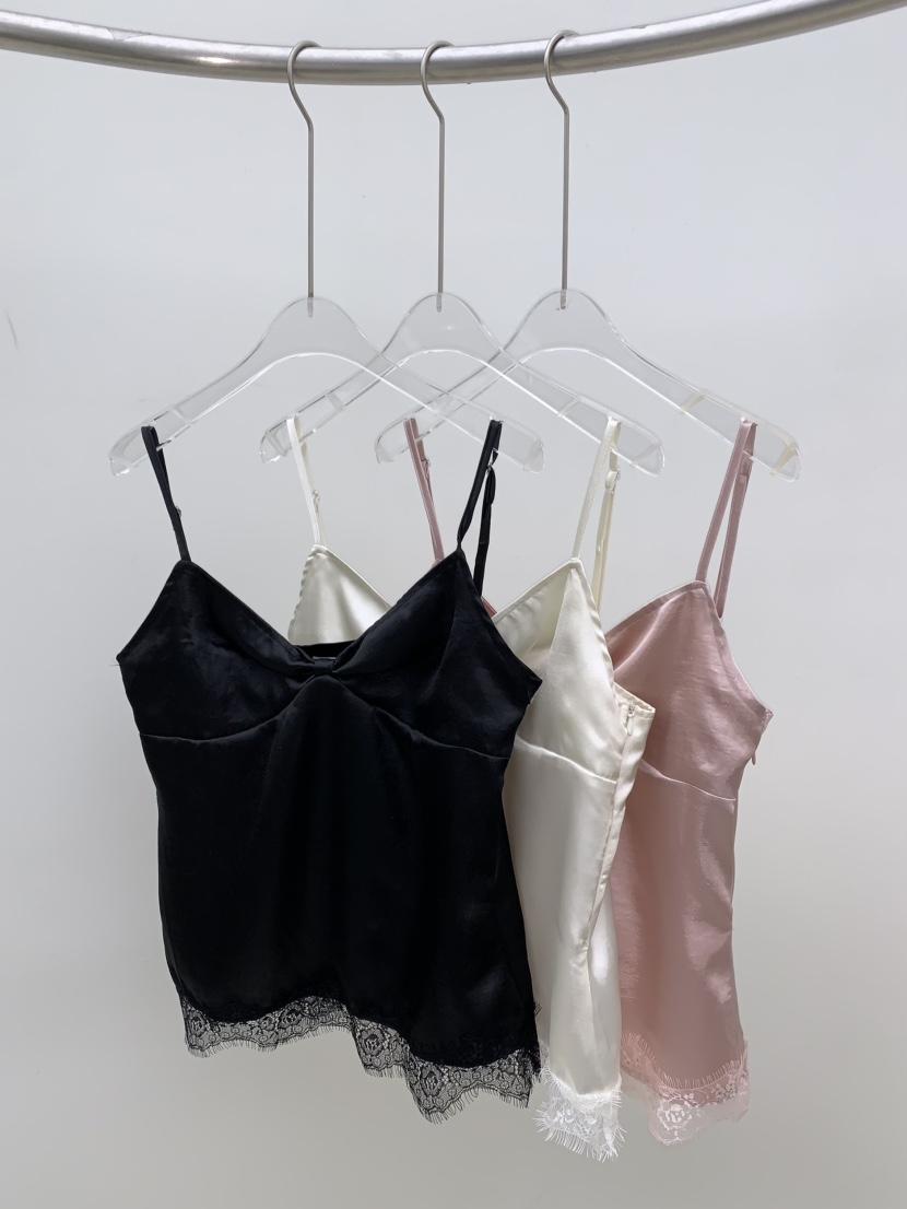 SEOLO韓國直郵實拍女士新品人氣休閑職業吊帶背心蕾絲絲帶Seolo seoul吊帶/背心