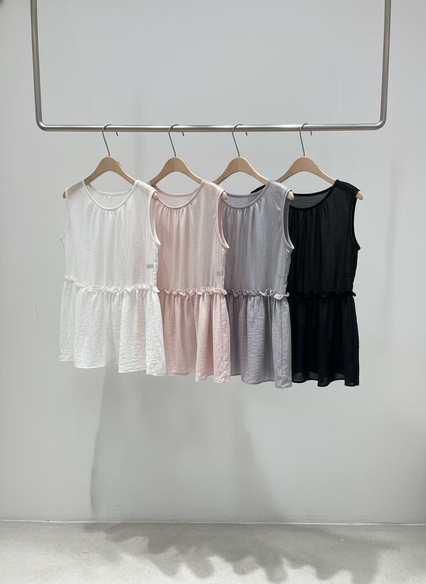 A.ME韓國直郵實拍女士新品人氣休閑推薦職業時尚26夏季連衣裙A.ME連衣裙圖色2左二色