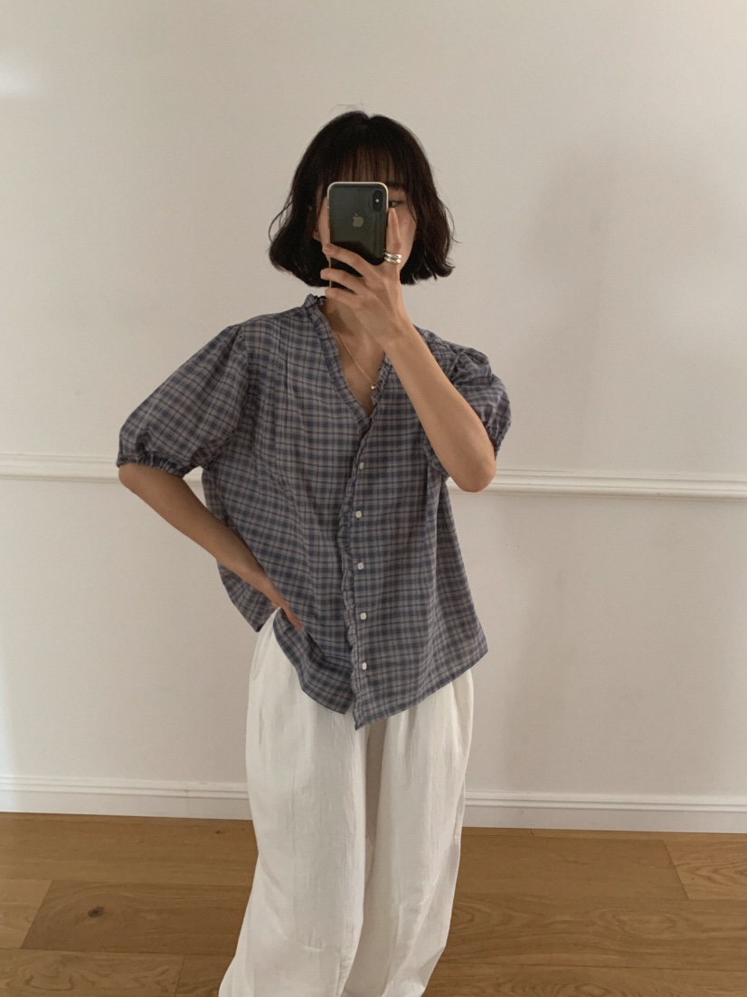 MOSMOS韓國直郵女裝新款26夏季推薦時尚26春夏襯衫蕾絲衫MOSMOS襯衫/蕾絲衫