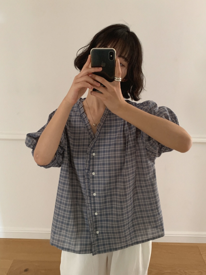 MOSMOS韓國直郵女裝新款26夏季推薦時尚26春夏襯衫蕾絲衫MOSMOS襯衫/蕾絲衫