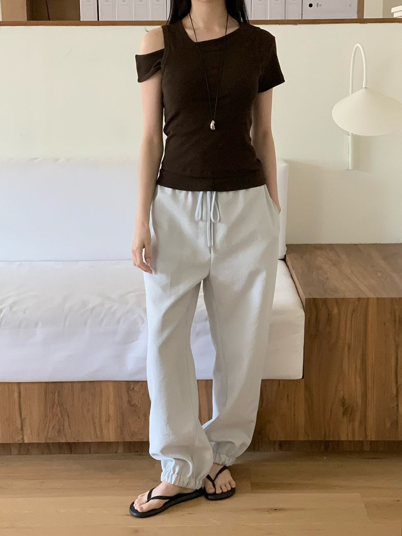 BINUS韓國直郵女裝新品時尚休閑人氣熱賣26夏季26春夏休閑褲BINUS休閑褲