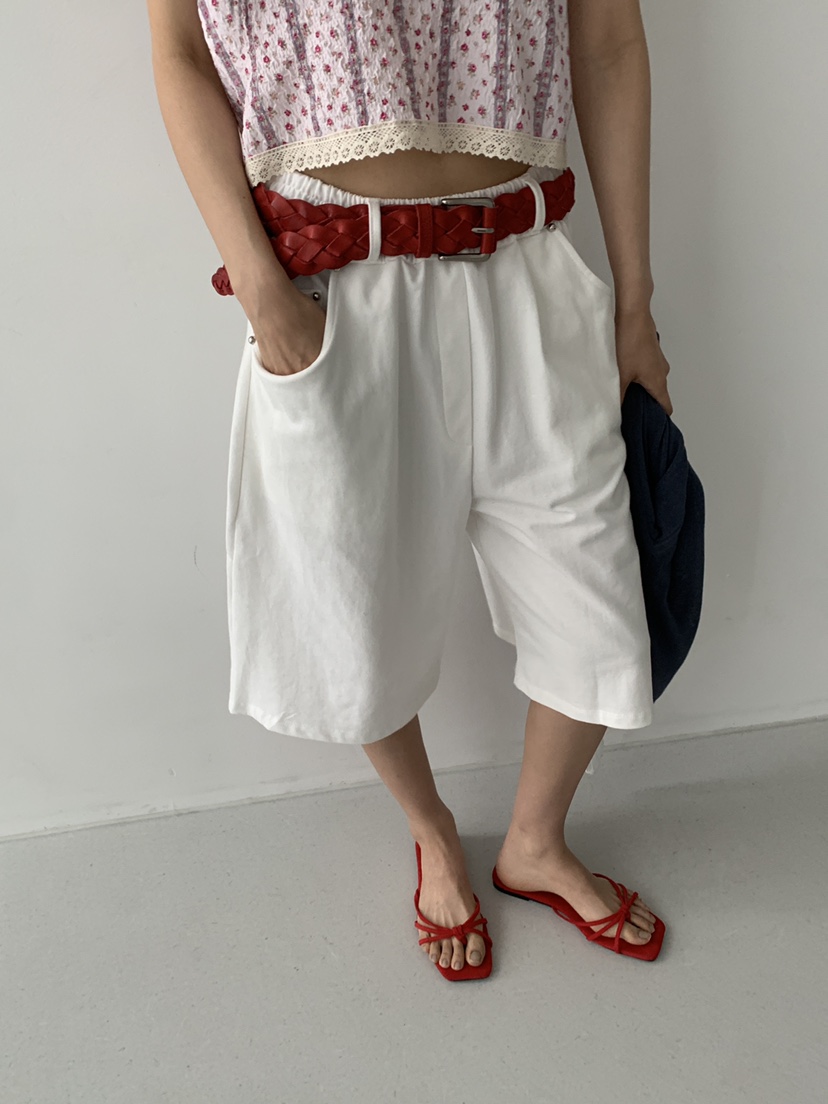 MURMUR東大門實拍韓國女士新品26春夏時尚職業推薦休閑短褲MURMUR短褲