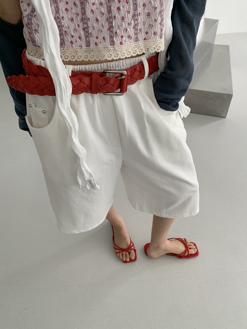 MURMUR東大門實拍韓國女士新品26春夏時尚職業推薦休閑短褲MURMUR短褲