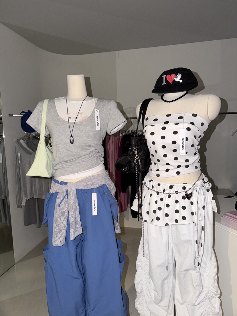 SEOLO韓國直郵實拍女裝新款26夏季職業26春夏人氣吊帶背心Seolo seoul吊帶/背心