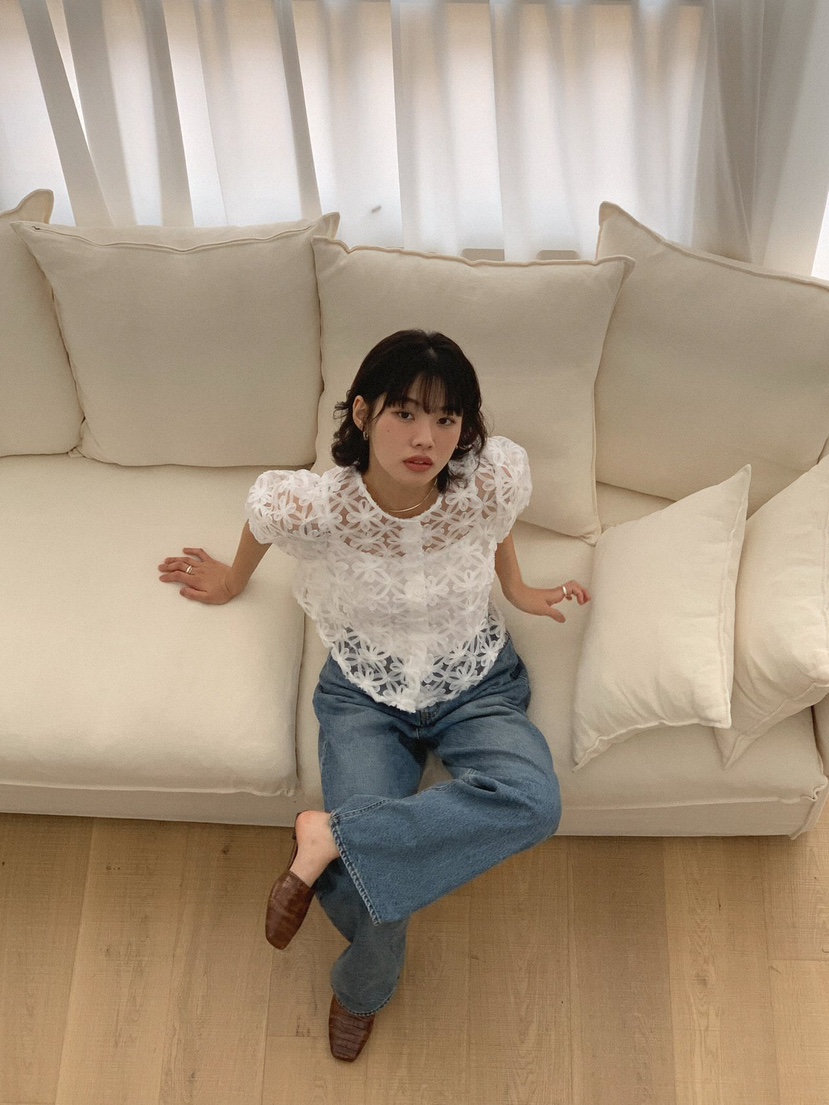 MOSMOS韓國代購女士新品26春夏推薦休閑職業熱賣襯衫蕾絲衫MOSMOS襯衫/蕾絲衫