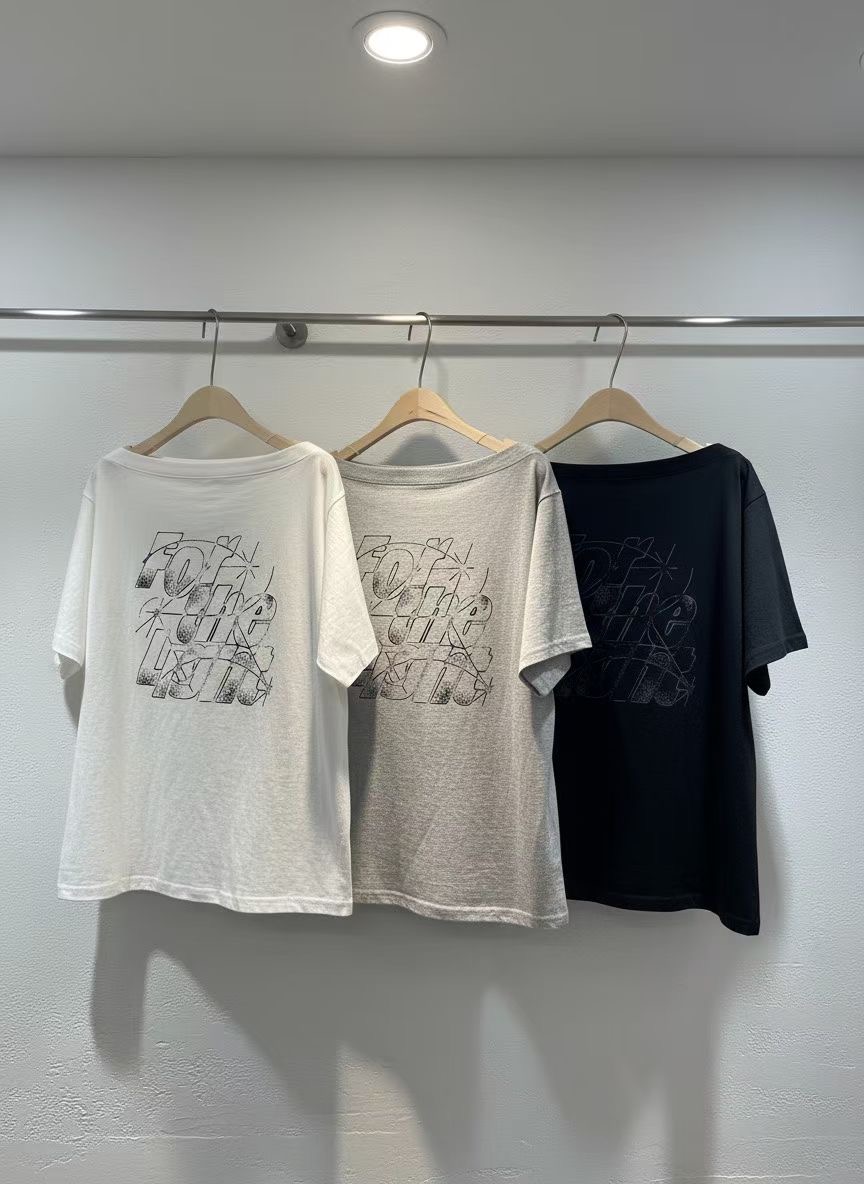 A.ME韓國直郵實拍女士新品26春夏推薦26夏季T恤不含配飾A.MET恤圖色3左三色