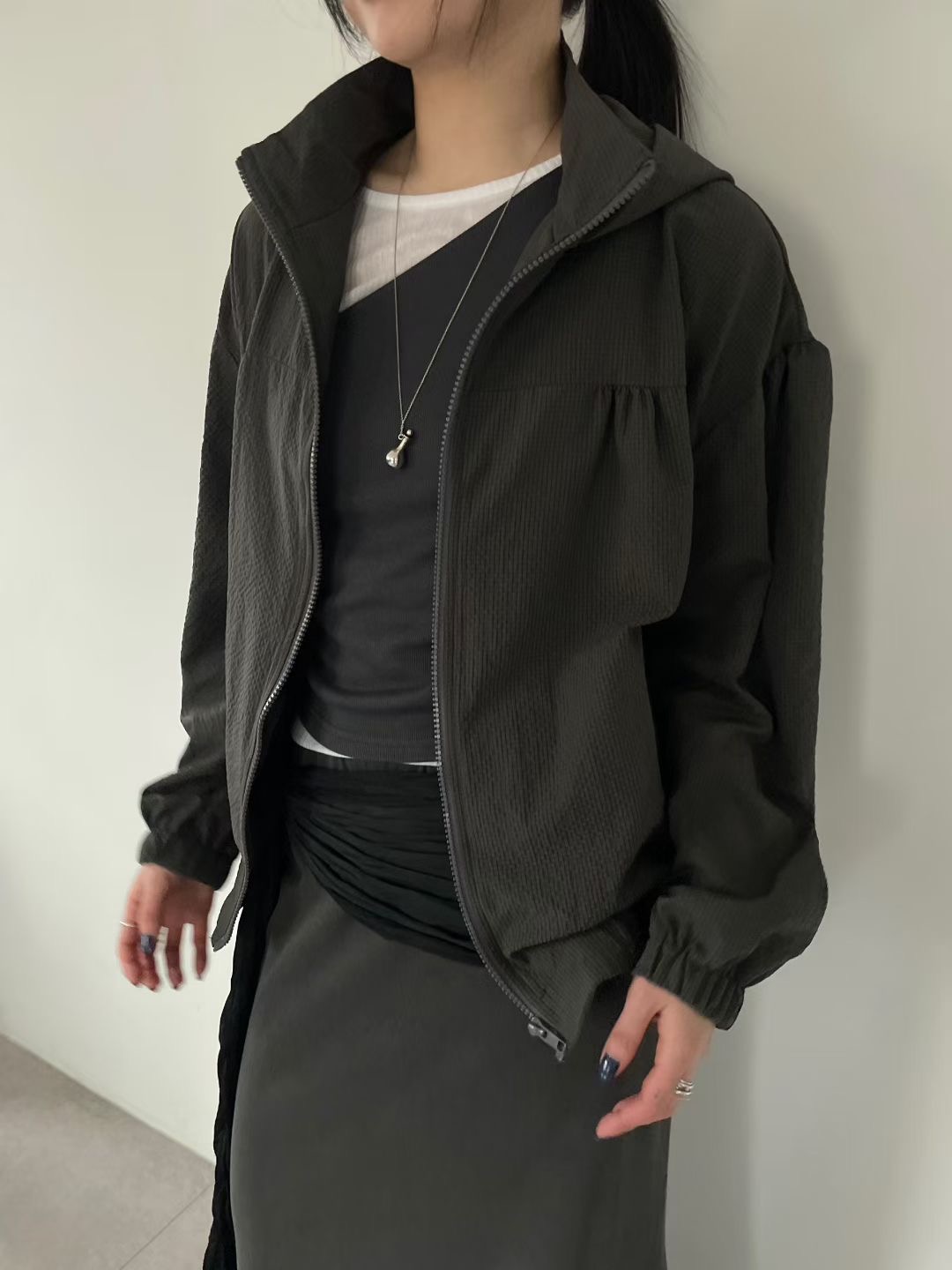 A.ME韓國代購女裝新品時尚26春夏職業熱賣人氣休閑推薦夾克A.ME夾克