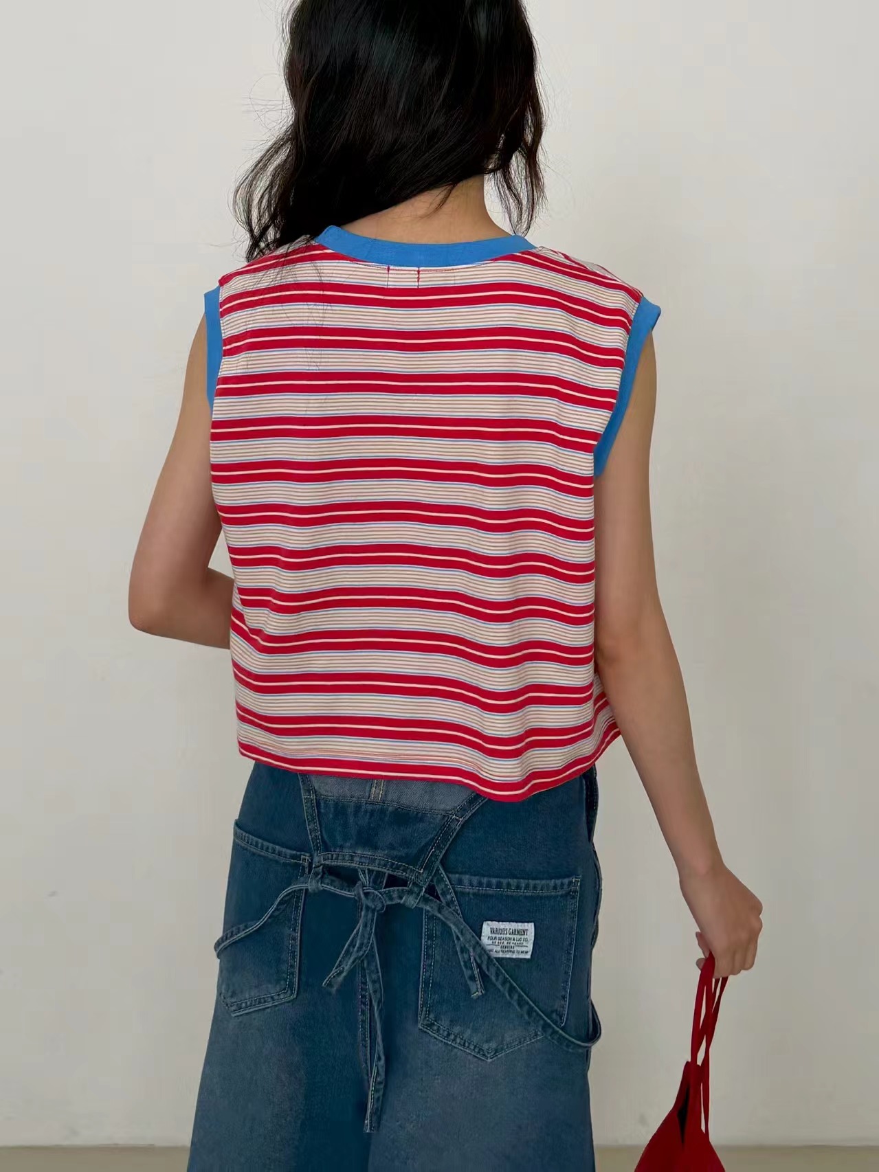 L V C韓國東大門代購女士新品26春夏職業26夏季吊帶背心L_V_C吊帶/背心