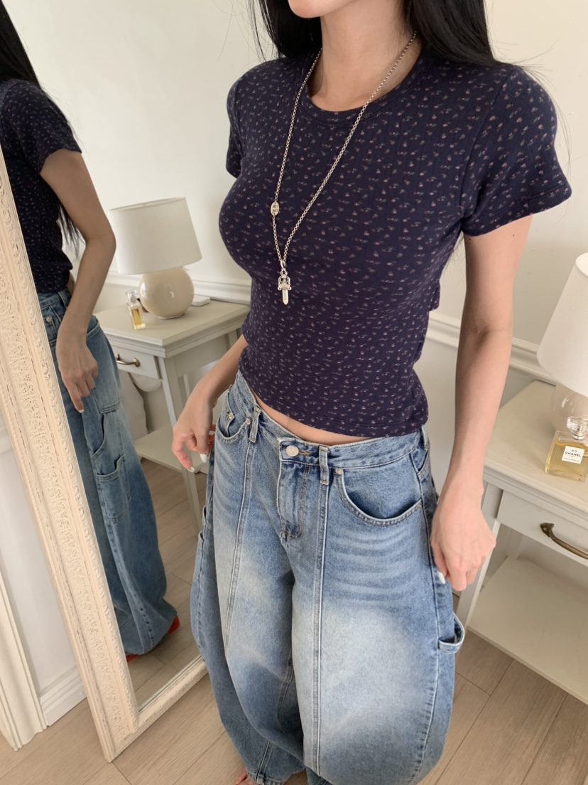 BADCALM韓國直郵女裝新品推薦26春夏26夏季休閑職業人氣T恤BADCALMT恤