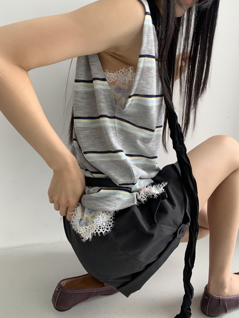 MURMUR韓國東大門直郵女士新品人氣休閑26夏季吊帶背心V領MURMUR吊帶/背心