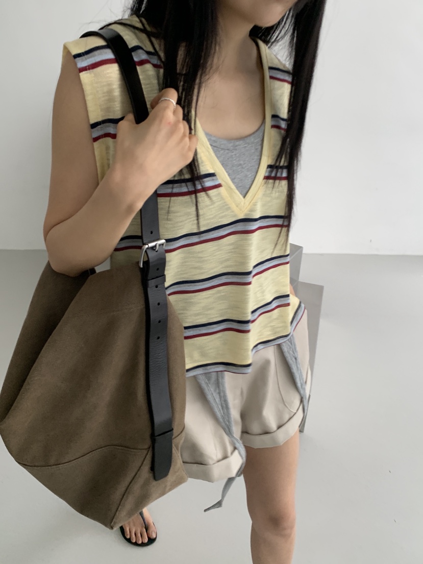 MURMUR韓國東大門直郵女士新品人氣休閑26夏季吊帶背心V領MURMUR吊帶/背心