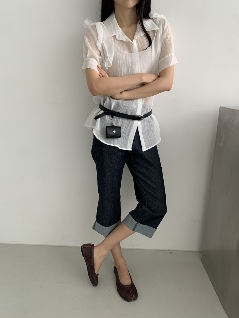MURMUR韓國直郵實拍女裝新款26春夏推薦26夏季短褲七分褲MURMUR短褲