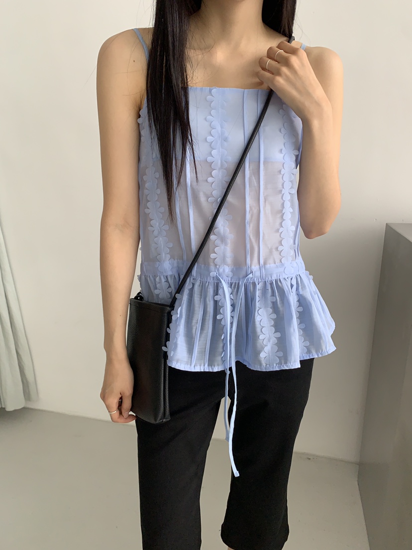 MURMUR韓國代購女士新款職業26夏季26春夏人氣休閑吊帶背心MURMUR吊帶/背心