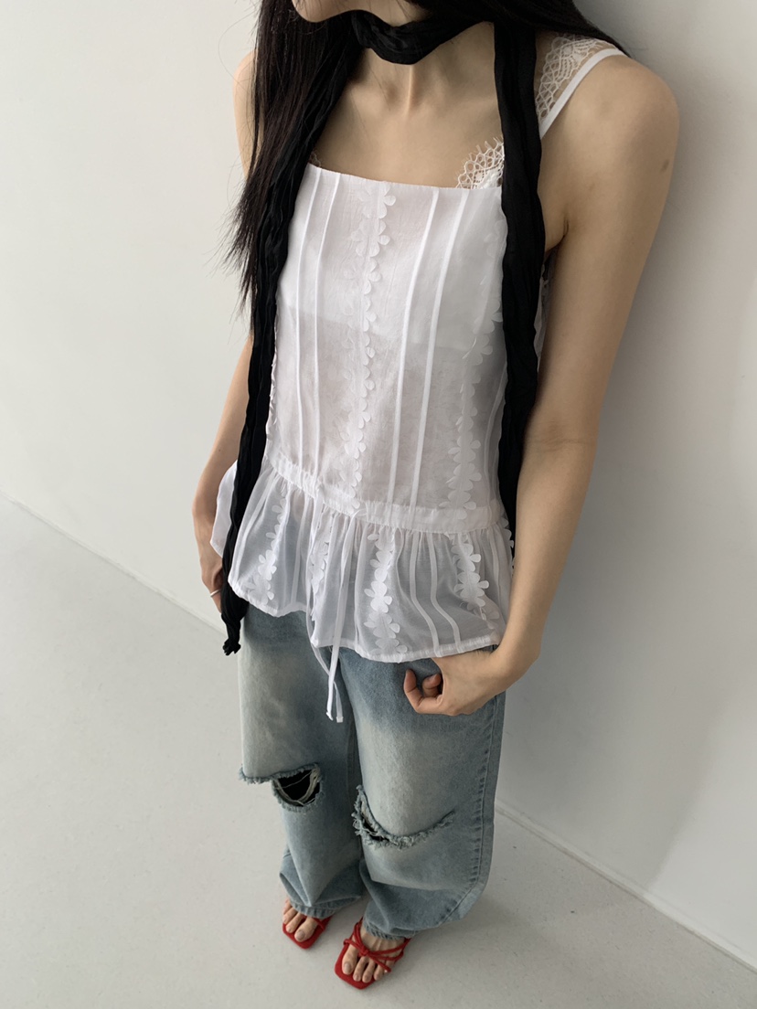 MURMUR韓國代購女士新款職業26夏季26春夏人氣休閑吊帶背心MURMUR吊帶/背心