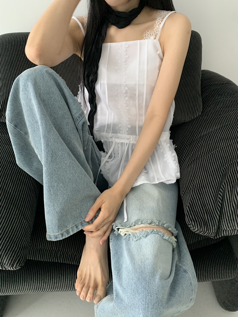 MURMUR韓國代購女士新款職業26夏季26春夏人氣休閑吊帶背心MURMUR吊帶/背心