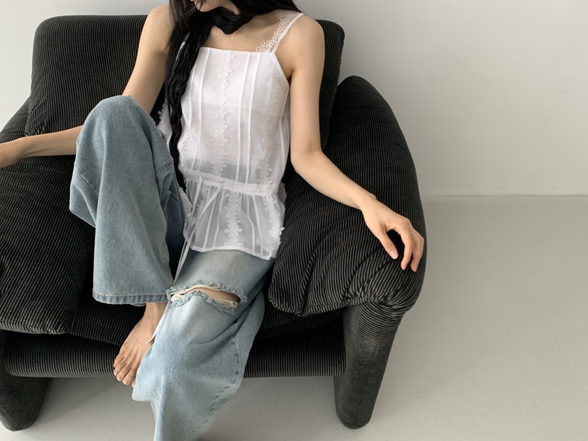 MURMUR韓國代購女士新款職業26夏季26春夏人氣休閑吊帶背心MURMUR吊帶/背心