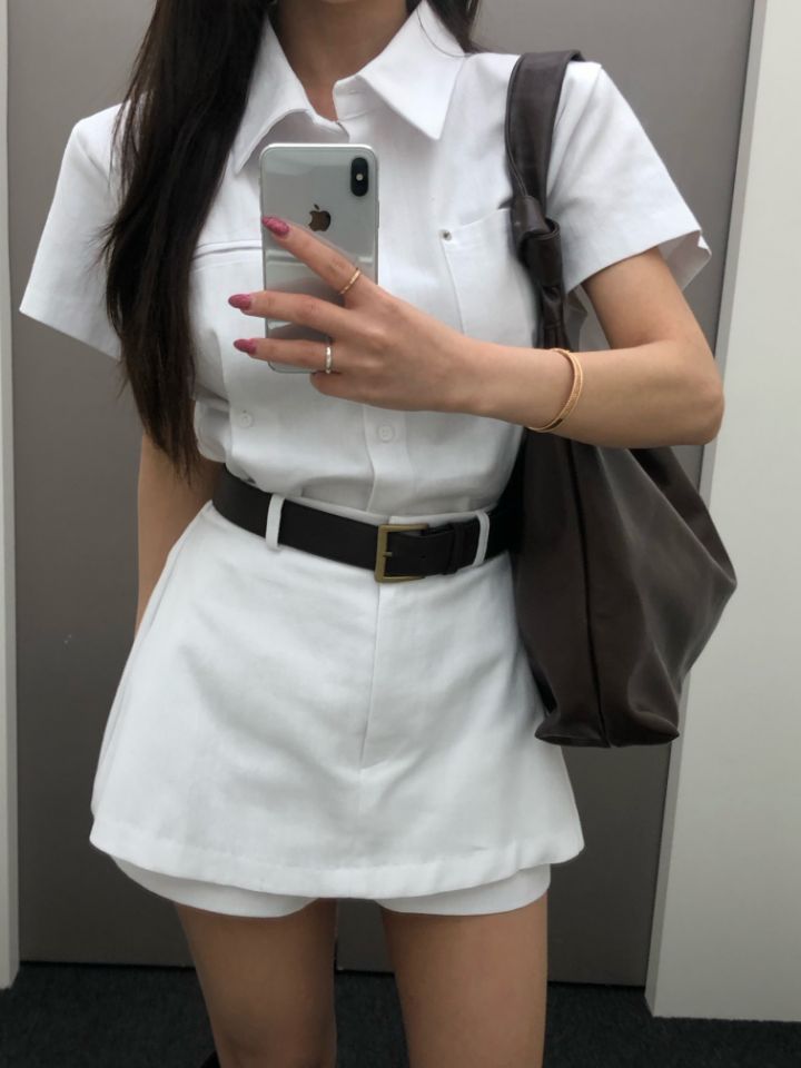 mars韓國東大門直郵女裝新款推薦人氣時尚26春夏休閑短裙mars短裙