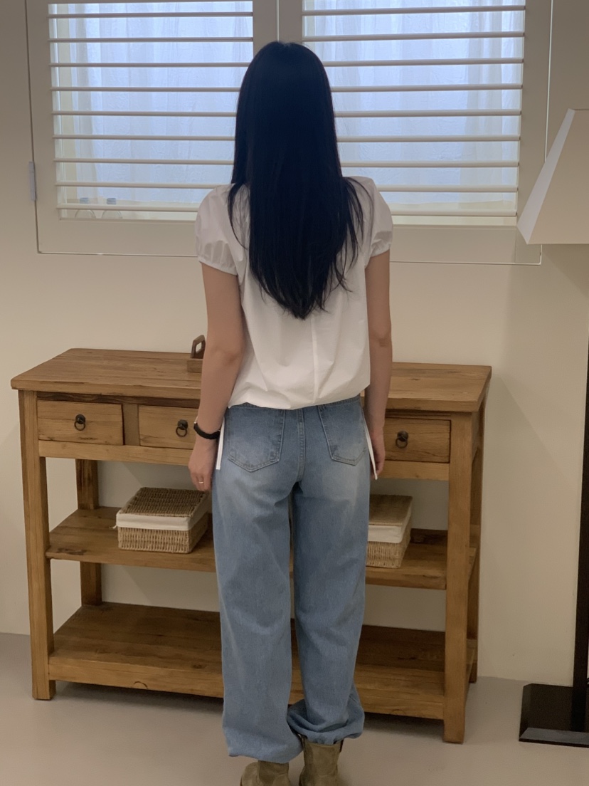 NOUVEAU韓國直郵實拍女裝新款職業熱賣襯衫蕾絲衫棉質露肩NOUVEAU襯衫/蕾絲衫