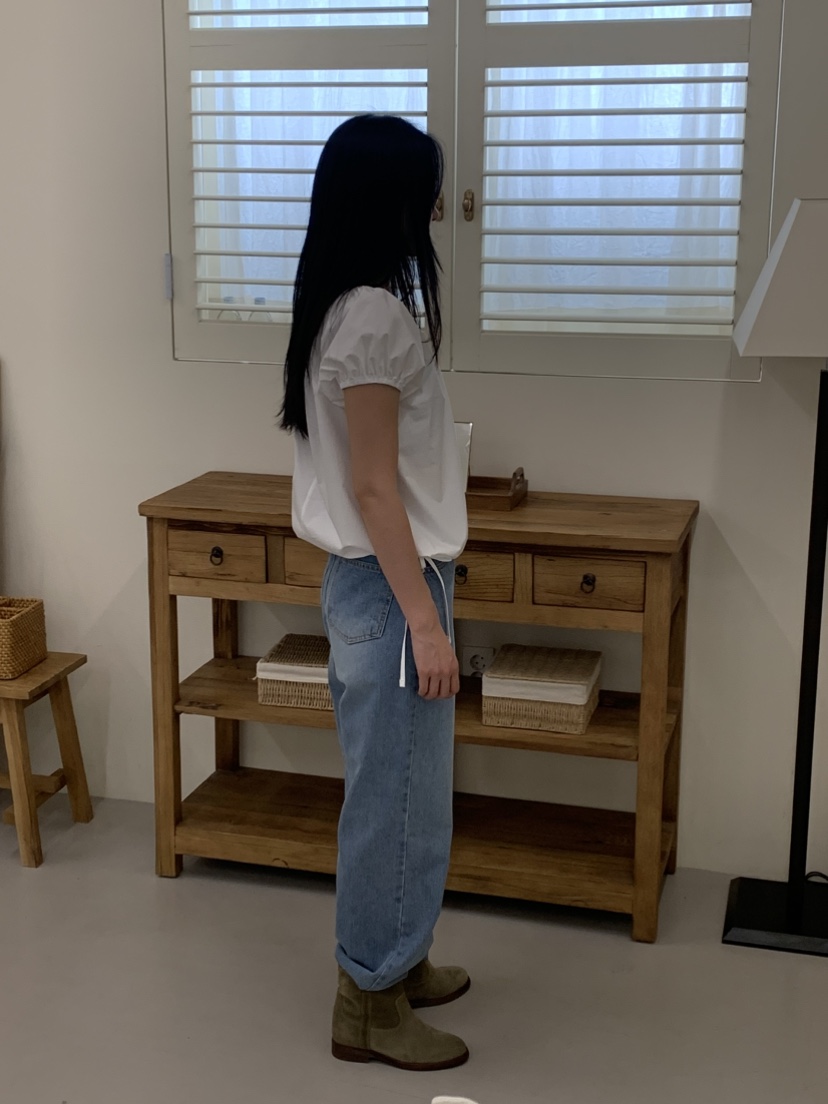 NOUVEAU韓國直郵實拍女裝新款職業熱賣襯衫蕾絲衫棉質露肩NOUVEAU襯衫/蕾絲衫