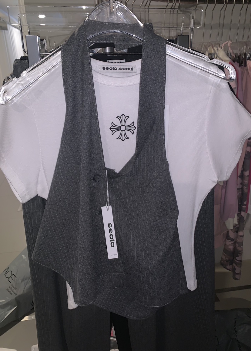 SEOLO東大門實拍韓國女裝新品26夏季26春夏時尚推薦吊帶背心Seolo seoul吊帶/背心