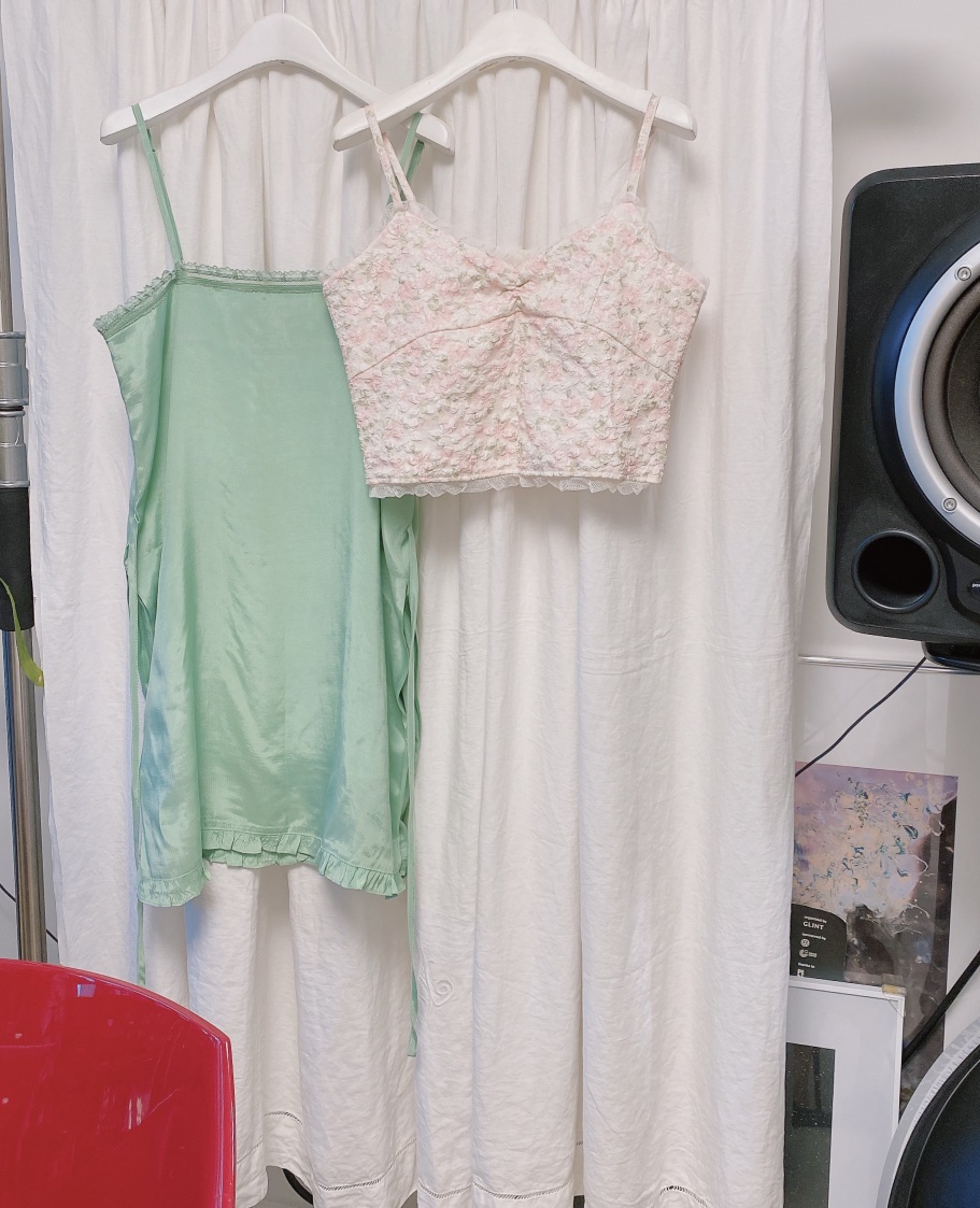 LETAILOR東大門實拍韓國女士新品時尚26夏季26春夏吊帶背心LETAILOR吊帶/背心