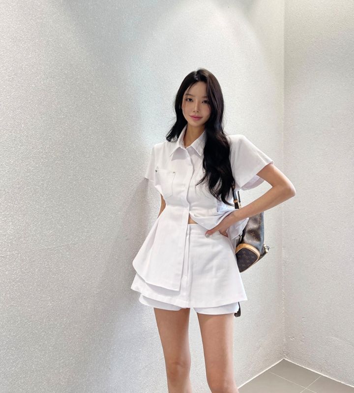 mars韓國東大門直郵女裝新款26春夏熱賣人氣推薦襯衫蕾絲衫mars襯衫/蕾絲衫