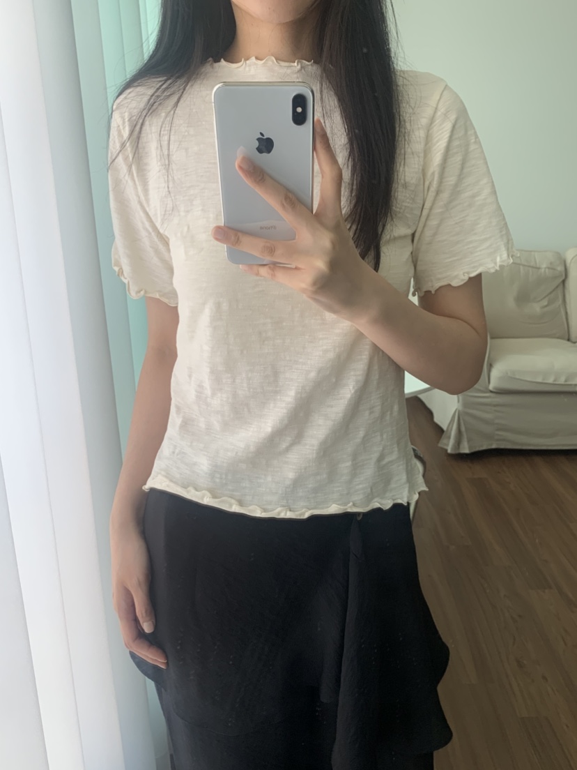 NOUVEAU韓國直郵實拍女士新款熱賣26春夏職業推薦26夏季T恤NOUVEAUT恤