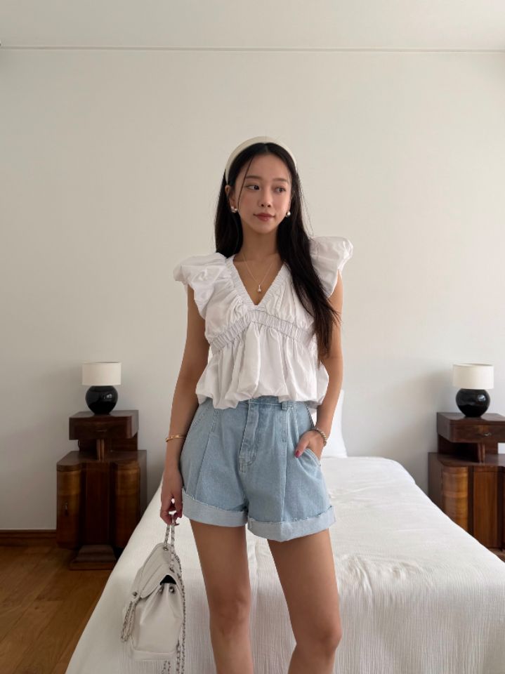 mars韓國直郵實拍女裝新款人氣26春夏熱賣休閑襯衫蕾絲衫mars襯衫/蕾絲衫