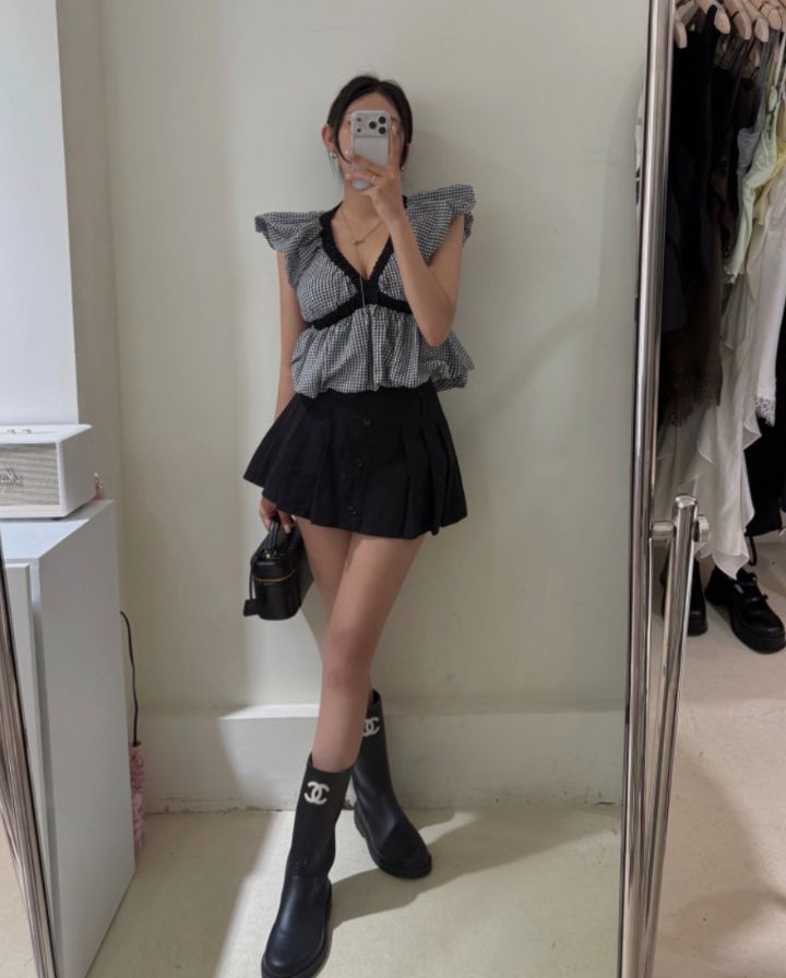 mars韓國直郵實拍女裝新款人氣26春夏熱賣休閑襯衫蕾絲衫mars襯衫/蕾絲衫
