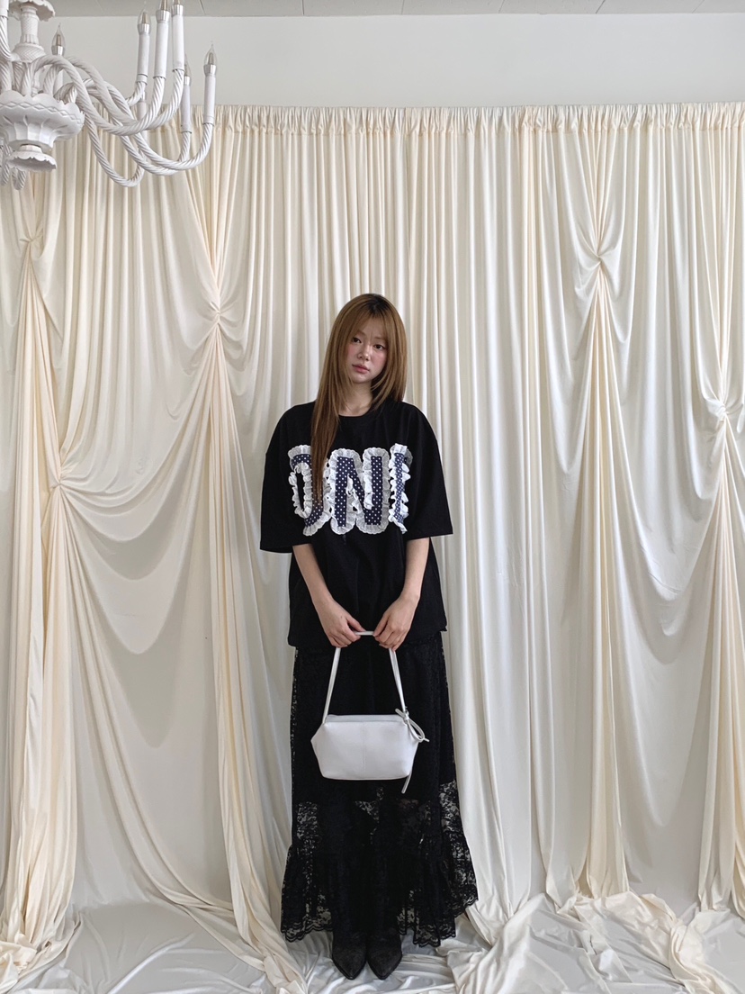 MAISONDEGLORY韓國東大門代購女士新款職業26夏季長裙短款蕾絲MAISON DE GLORY長裙