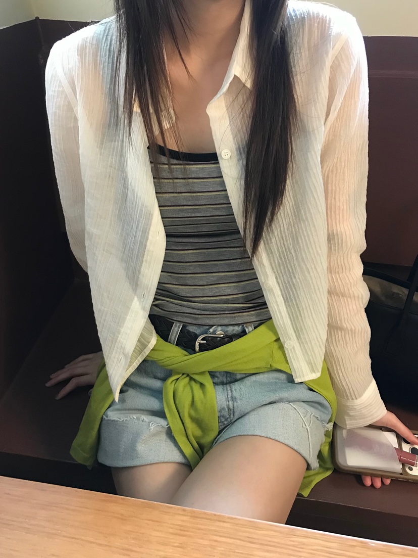 ESCHER韓國直郵女士新品26夏季推薦26春夏時尚襯衫蕾絲衫ESCHER襯衫/蕾絲衫
