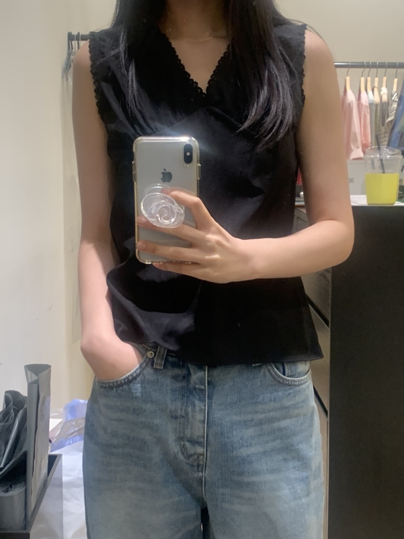 NOUVEAU韓國直郵實拍女裝新品推薦職業休閑26春夏襯衫蕾絲衫NOUVEAU襯衫/蕾絲衫