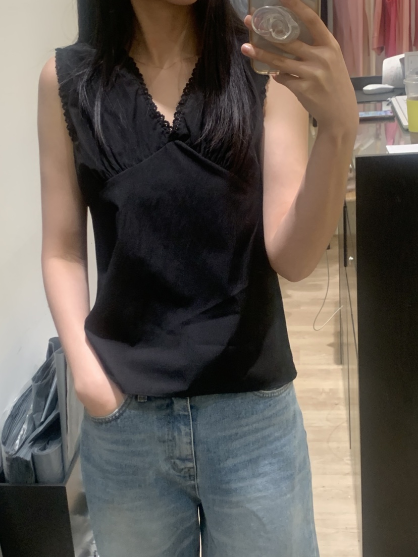 NOUVEAU韓國直郵實拍女裝新品推薦職業休閑26春夏襯衫蕾絲衫NOUVEAU襯衫/蕾絲衫