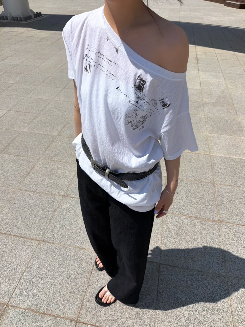 GLITTER韓國東大門代購女士新品時尚熱賣人氣職業休閑T恤GLITTERT恤