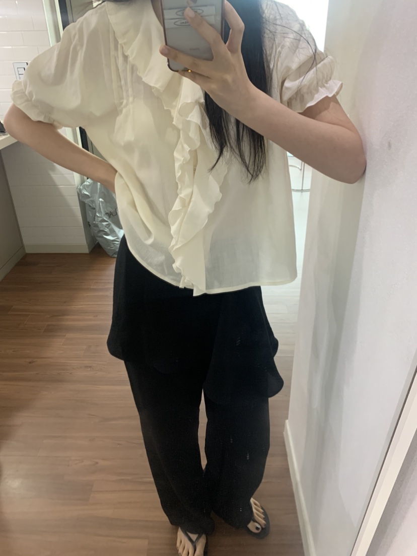 NOUVEAU韓國直郵女裝新品人氣職業26春夏熱賣推薦襯衫蕾絲衫NOUVEAU襯衫/蕾絲衫