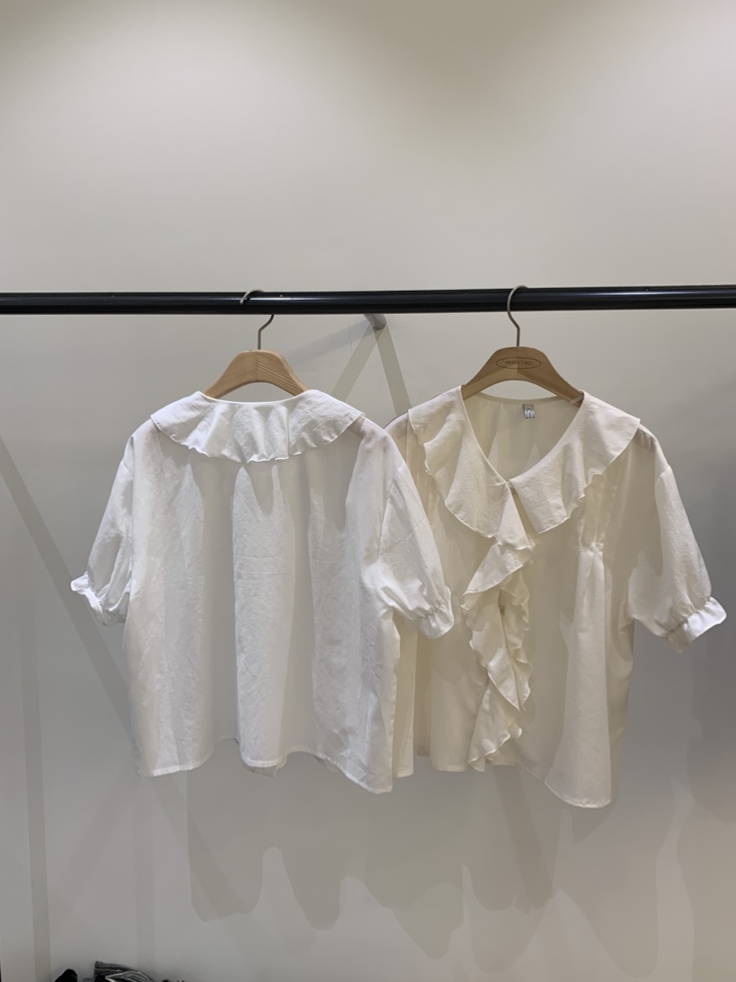 NOUVEAU韓國直郵女裝新品人氣職業26春夏熱賣推薦襯衫蕾絲衫NOUVEAU襯衫/蕾絲衫