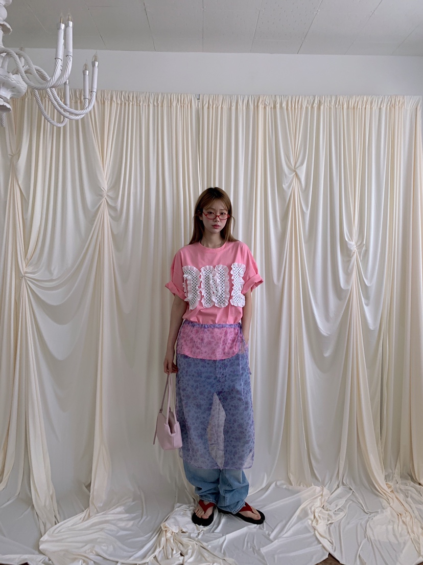 MAISONDEGLORY韓國東大門代購女士新款26春夏時尚T恤圓點MAISON DE GLORYT恤