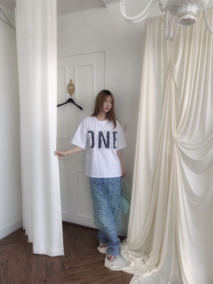 MAISONDEGLORY韓國東大門代購女士新款26春夏時尚T恤圓點MAISON DE GLORYT恤