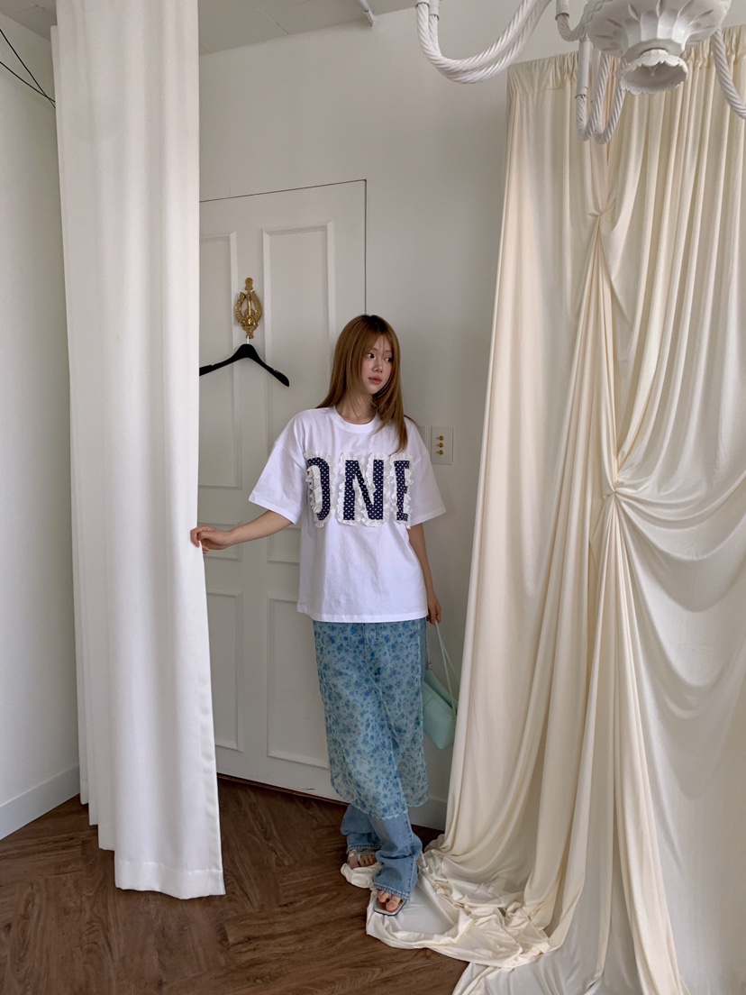 MAISONDEGLORY韓國東大門代購女士新款26春夏時尚T恤圓點MAISON DE GLORYT恤
