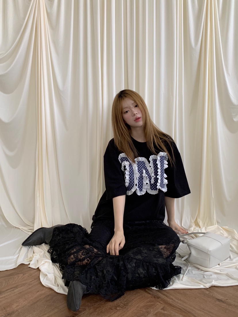 MAISONDEGLORY韓國東大門代購女士新款26春夏時尚T恤圓點MAISON DE GLORYT恤